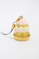 画像1: Q-pot. / Religieuseストラップ  ピンク H-26-05-09-1004-QP-ZA-KB-ZH (1)