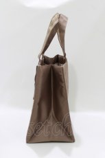 画像2: Maison de FLEUR / FLEURチョコレートスクエアトートバッグ  ブラウン H-26-05-09-057-LO-BG-NS-ZH (2)