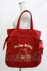 画像1: Maison de FLEUR / ハローキティコラボ/ダブルリボントートバッグ  レッド H-26-05-09-061-LO-BG-NS-ZH (1)