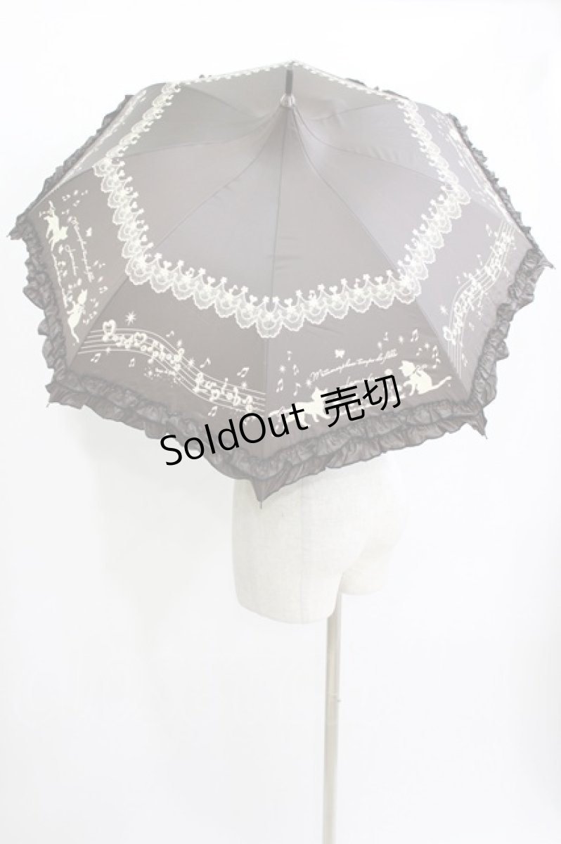 画像3: metamorphose / Lumiebre×Metamorphose折りたたみ傘  ブラウン H-26-05-09-062-ME-ZA-NS-ZH (3)