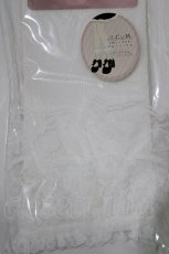 画像2: m petit by misako / AMCSラッセルリボンフリル  白 H-26-05-09-070-LO-ZA-NS-ZH (2)