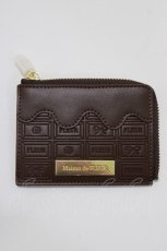 画像1: Maison de FLEUR / FLEURチョコレートフラグメントケース  ブラウン H-26-05-09-075-LO-ZA-NS-ZH (1)