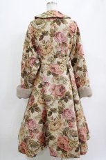 画像3: Kurumi Collaboration / TT*KRMゴブランファーコート L ベージュ H-26-05-09-008-LO-CO-NS-ZH (3)