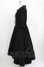画像2: m petit by misako / AMレースアップワンピース LL ブラック H-26-05-09-012-LO-OP-NS-ZH (2)