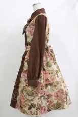 画像2: Kurumi Collaboration / TT*KRMゴブランワンピース L ベージュ H-26-05-09-023-LO-OP-NS-ZH (2)