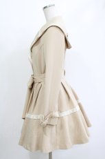 画像2: LIZ LISA / セーラー襟トレンチコート 0 ベージュ H-26-05-09-025-LO-CO-NS-ZH (2)