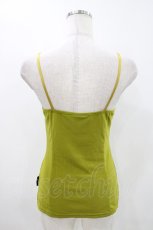 画像2: Ozz oneste / 刺繍キャミソール  黄緑 H-26-05-10-028-OO-TO-AK-ZH (2)