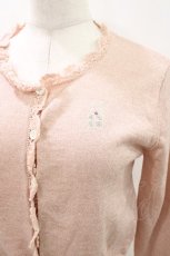画像3: Emily Temple cute / 刺繍ラメカーディガン  ピンク H-26-05-10-038-ET-TO-KB-ZH (3)