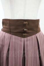 画像3: Secret Honey / コルセット風バッスルスカート M ピンク/ブラウン H-26-05-10-1045-CA-SK-NS-ZH (3)