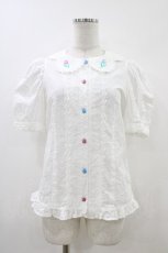 画像1: Angelic Pretty / Tulip Bouquetブラウス Free 白 H-26-05-10-1050-AP-BL-NS-ZH (1)