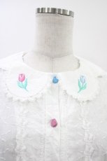 画像4: Angelic Pretty / Tulip Bouquetブラウス Free 白 H-26-05-10-1050-AP-BL-NS-ZH (4)