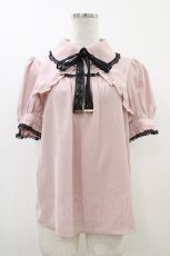 画像1: Secret Honey / レースリボンタイブラウス M ピンク H-26-05-10-1052-CA-BL-NS-ZH (1)