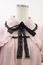 画像3: Secret Honey / レースリボンタイブラウス M ピンク H-26-05-10-1052-CA-BL-NS-ZH (3)