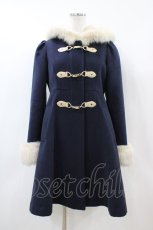 画像1: Secret Honey / フード付きビットコート M ネイビー H-26-05-10-1060-CA-CO-NS-ZH (1)