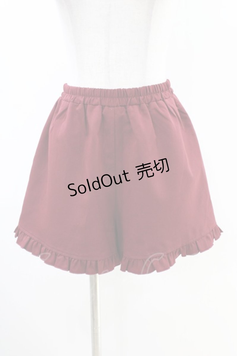 画像4: Secret Honey / セーラー襟セットアップ M ワイン H-26-05-10-1014-CA-OP-NS-ZH (4)