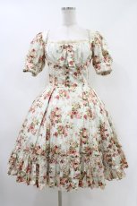 画像1: Victorian maiden / ヨーク付ロココブーケドレス Free ロココミント H-26-05-10-1019-CL-OP-NS-ZH (1)