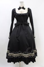 画像1: Victorian maiden / クラシカルドールロングドレス Free ブラック H-26-05-10-1021-CL-OP-NS-ZH (1)