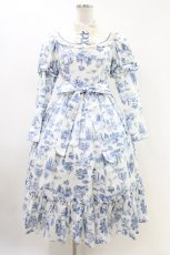 画像1: Victorian maiden / トワルドジュイマロリードレス OP Free サックス H-26-05-10-1022-CL-OP-NS-ZH (1)