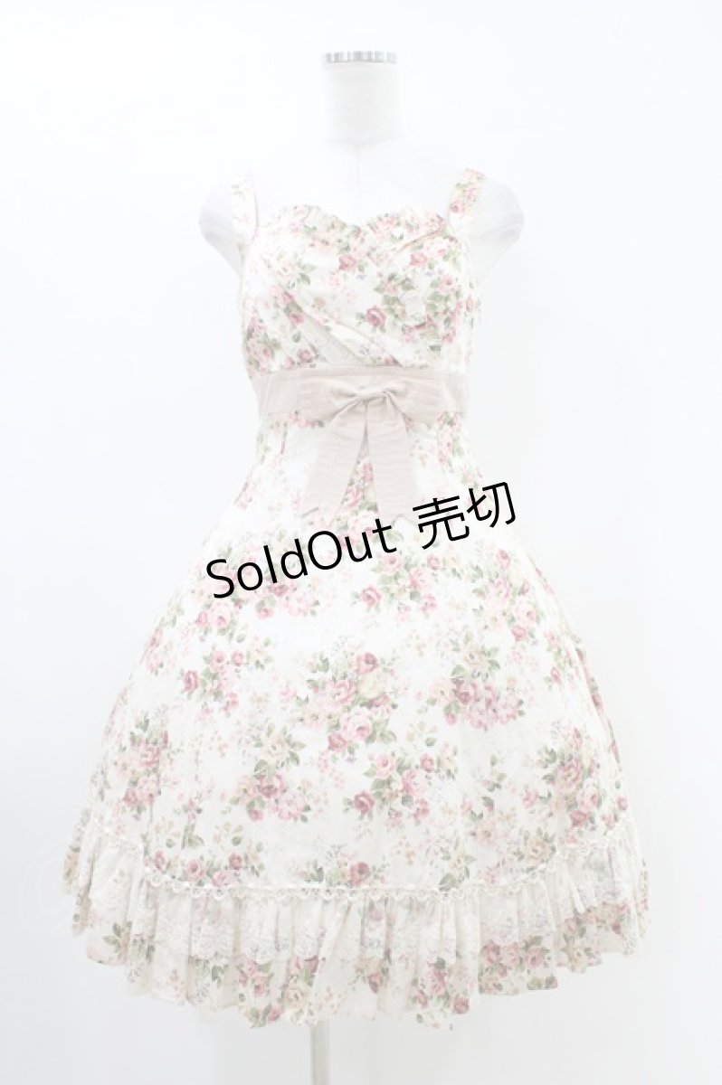 画像1: Victorian maiden / ロココブーケカシュクールドレス Free ロココピーチ H-26-05-10-1024-CL-OP-NS-ZH (1)