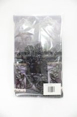画像2: abilletage / corset tights double lace  パープル H-26-05-10-002-GO-ZA-KB-ZH (2)