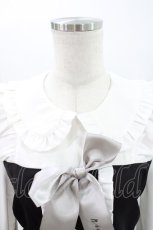画像3: NieR Clothing / リボンフリルワンピース F 黒 H-26-05-10-015-PU-OP-AK-ZH (3)