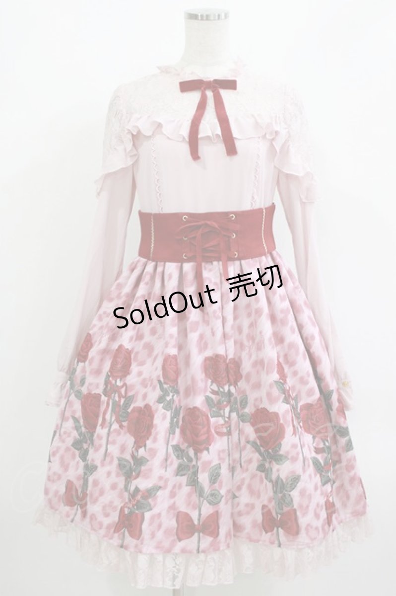 画像1: Angelic Pretty / Rebecca Leopardワンピース Free ピンク H-26-05-11-001-AP-OP-NS-ZH (1)
