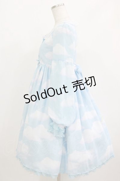 Angelic Pretty / Misty Skyワンピース Free サックス H-26-05-11-003