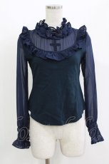 画像1: Angelic Pretty / Dreamy Crossカットソー Free ネイビー H-26-05-11-029-AP-TO-NS-ZH (1)