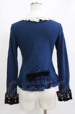 画像3: Angelic Pretty / Loyaltyレジメンジャボ付カットソー Free ネイビー H-26-05-11-031-AP-TO-NS-ZH (3)