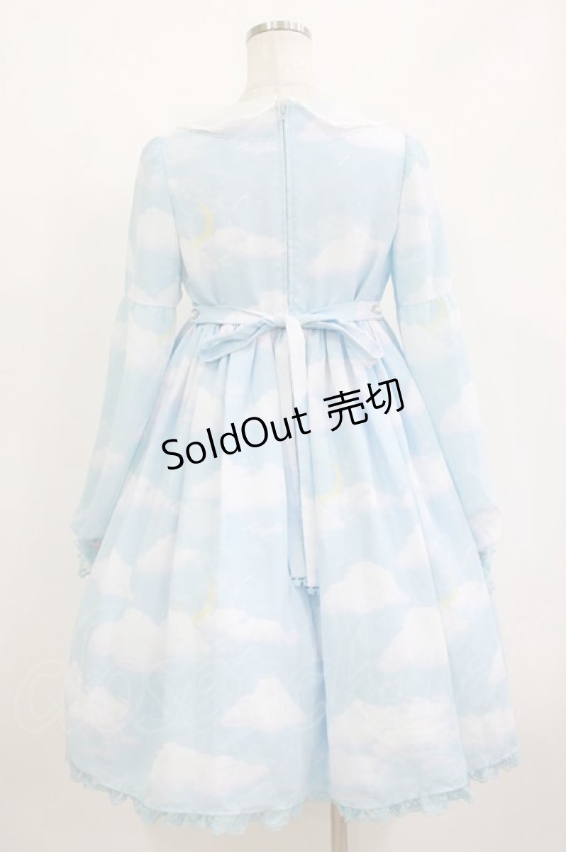 画像3: Angelic Pretty / Misty Skyワンピース Free サックス H-26-05-11-003-AP-OP-NS-ZH (3)