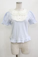 画像1: BABY,THE STARS SHINE BRIGHT / パステルカラー丸衿プルオーバー Free サックス H-26-05-11-035-BA-TO-NS-ZH (1)
