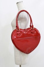 画像2: Angelic Pretty / グリッターLove Heartトートバッグ  レッド H-26-05-11-040-AP-BG-NS-ZH (2)