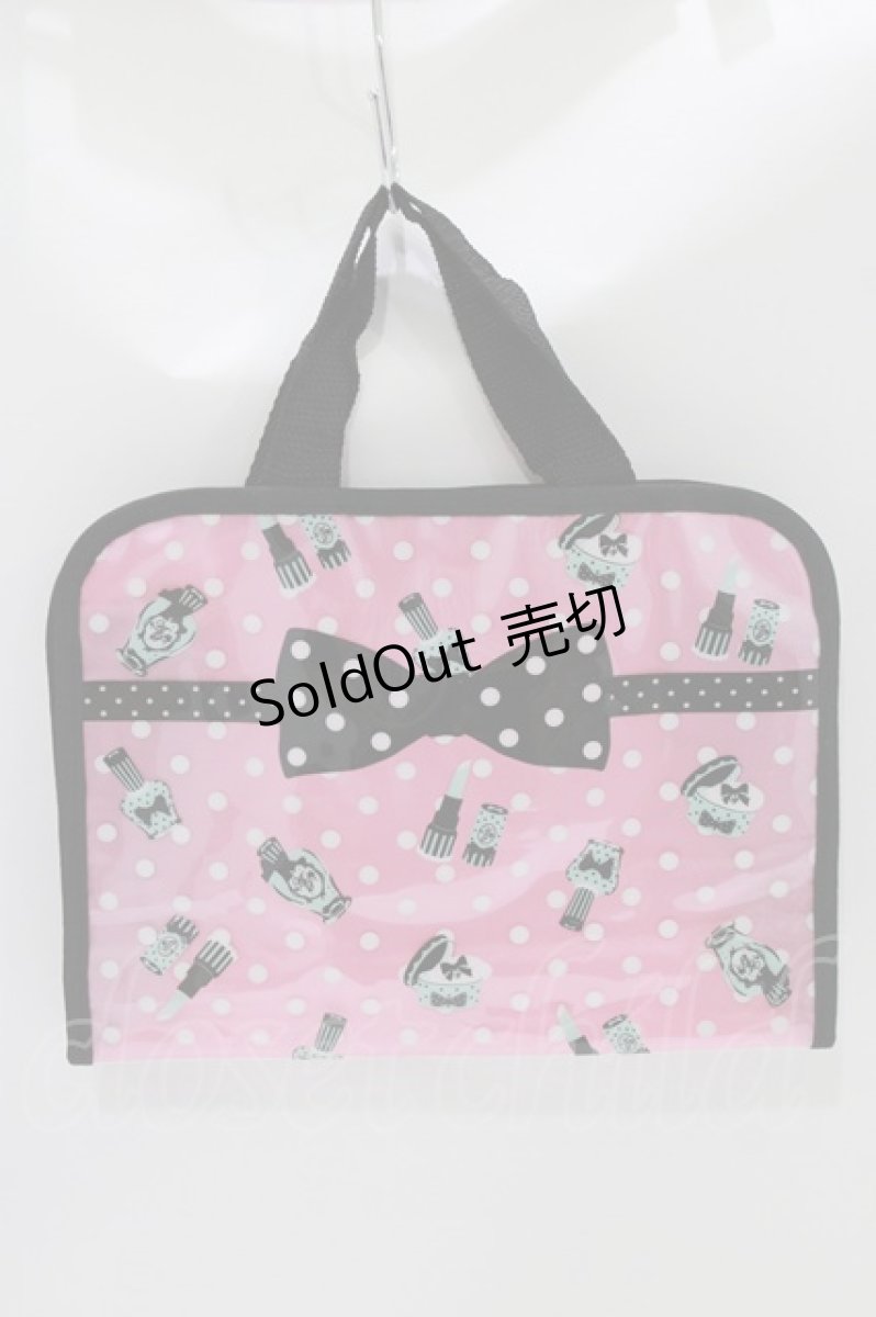 画像1: Angelic Pretty / Dolly Spa Bag  ピンク H-26-05-11-042-AP-BG-NS-ZH (1)