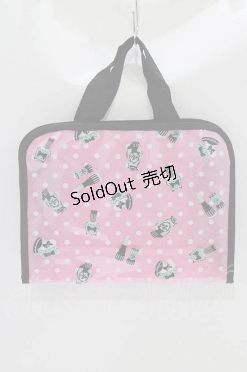 画像2: Angelic Pretty / Dolly Spa Bag  ピンク H-26-05-11-042-AP-BG-NS-ZH (2)