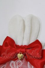 画像2: Angelic Pretty / リリカルバニーレースお袖とめ  アカ H-26-05-11-046-AP-ZA-NS-ZH (2)