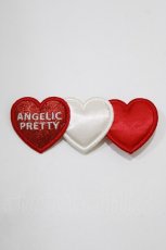 画像2: Angelic Pretty / Trio Heartクリップ  アカ H-26-05-11-051-AP-AC-NS-ZH (2)