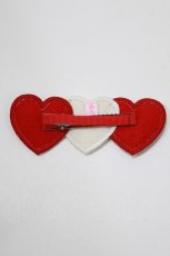 画像3: Angelic Pretty / Trio Heartクリップ  アカ H-26-05-11-051-AP-AC-NS-ZH (3)