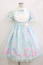 画像1: Angelic Pretty / Dreamyベビールームワンピース Free サックス H-26-05-11-005-AP-OP-NS-ZH (1)