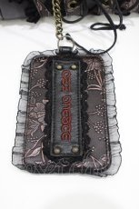 画像4: Ozz oneste / パスケース付きレザーボストンバッグ  黒 H-26-05-11-1003-OO-BG-AK-ZH (4)