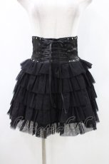 画像1: AVENCHUMU / Studded corset tutu skirt XS 黒 H-26-05-11-1038-LO-SK-AK-ZH (1)