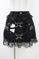 画像1: AVENCHUMU / Garter & Harness lace mini skirt XS 黒 H-26-05-11-1039-LO-SK-AK-ZH (1)