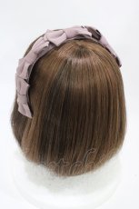 画像2: Melody BasKet / リボンいっぱいカチューシャ  モーヴ H-26-05-11-1005-LO-AC-KB-ZH (2)