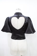 画像2: AVENCHUMU / Like a nurse heart blouse XS 黒 H-26-05-11-1045-LO-TO-AK-ZH (2)