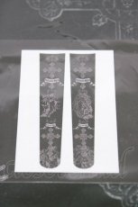 画像3: Moi-meme-Moitie / ディヴァインクロスオーバーニー F 黒×シルバー H-26-05-11-1007-MO-ZA-AK-ZH (3)