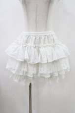 画像1: ATELIER PIERROT / Sanctuaire Lace Drawers  ホワイト H-26-05-11-1012-EL-PA-AK-ZH (1)