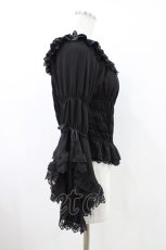 画像3: Vallee lys / Blossom Breeze Blouse  ブラック H-26-05-11-1016-GO-BL-KB-ZH (3)