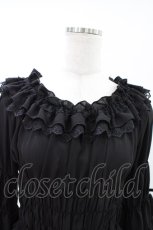 画像4: Vallee lys / Blossom Breeze Blouse  ブラック H-26-05-11-1016-GO-BL-KB-ZH (4)