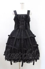 画像1: h.NAOTO / Rose Bird Cage Dress XXLサイズ ブラック H-26-05-11-1021-HN-OP-KB-ZH (1)