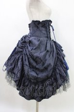 画像3: ATELIER PIERROT / “Eleanor”コルセットスカート  ネイビー H-26-05-11-1024-EL-SK-KB-ZH (3)