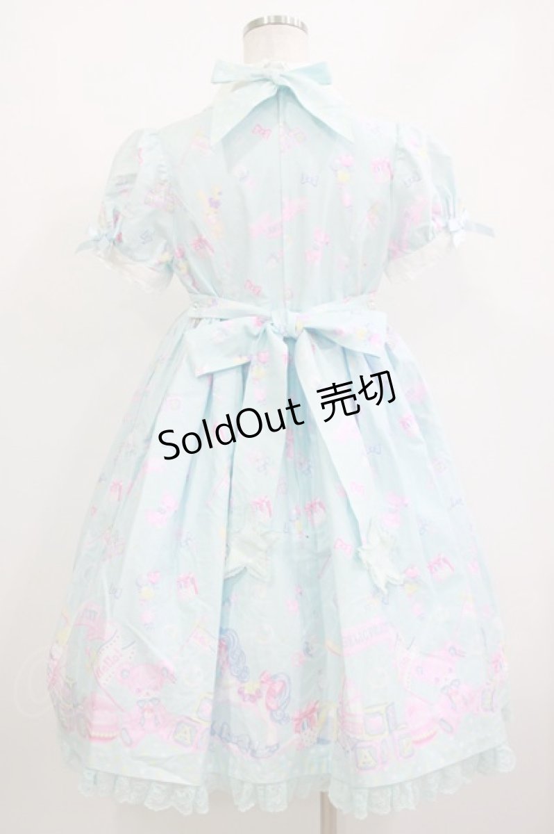 画像3: Angelic Pretty / Dreamyベビールームワンピース Free サックス H-26-05-11-005-AP-OP-NS-ZH (3)